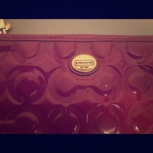 Coach Clutch Passion Berry